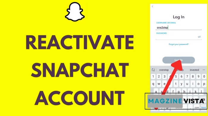 Reactivate Snapchat